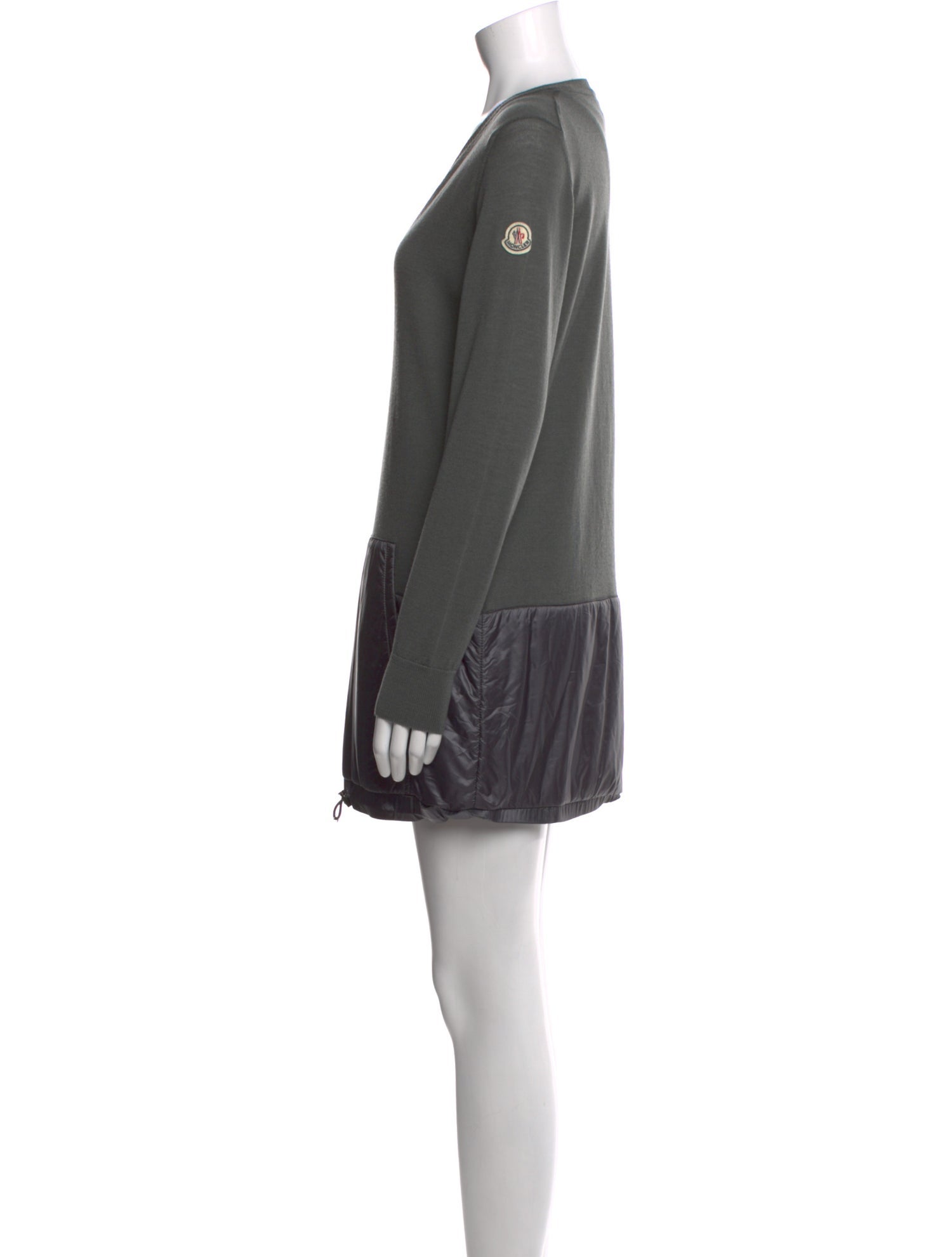 Moncler Virgin Wool Mini Dress
