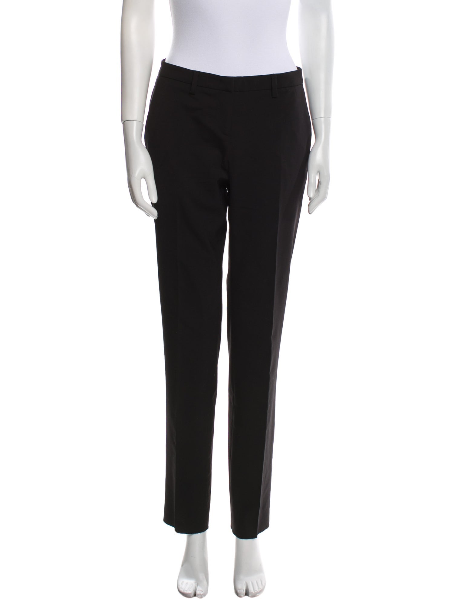 Moncler Virgin Wool Straight Leg Pants