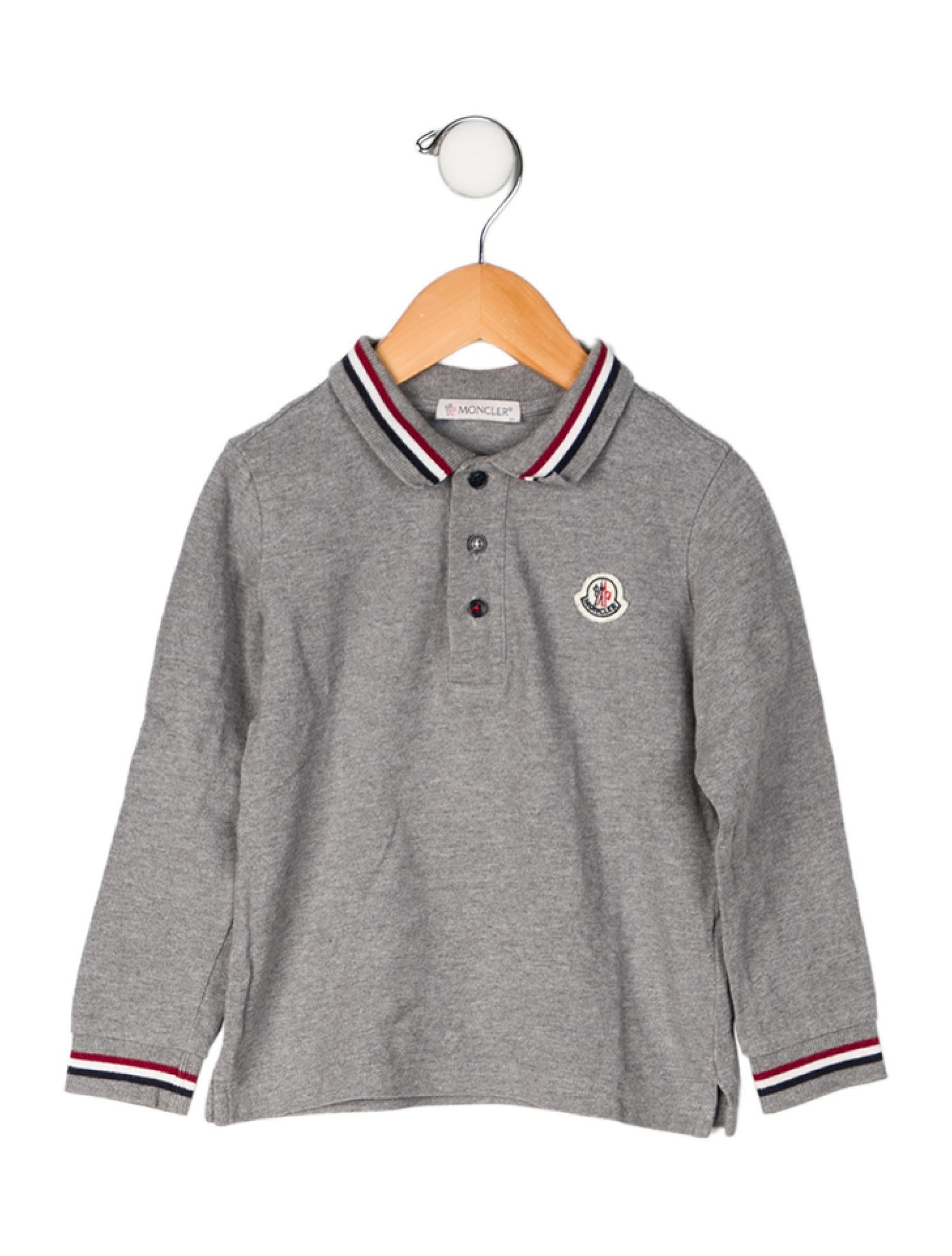 Moncler Polo Long Sleeve Top