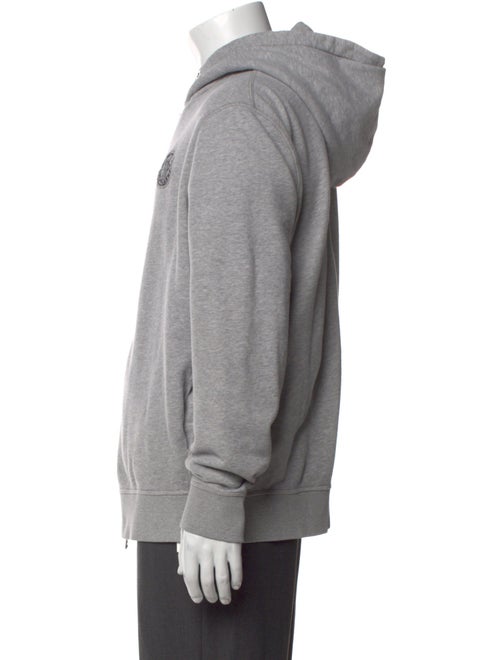 Moncler V-Neck Long Sleeve Hoodie