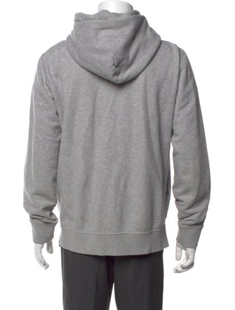 Moncler V-Neck Long Sleeve Hoodie