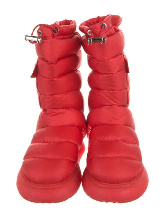 Moncler Nylon Printed Boots