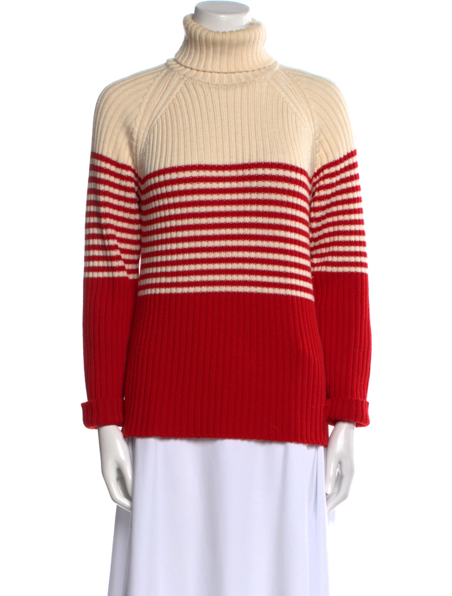 Moncler Virgin Wool Striped Sweater