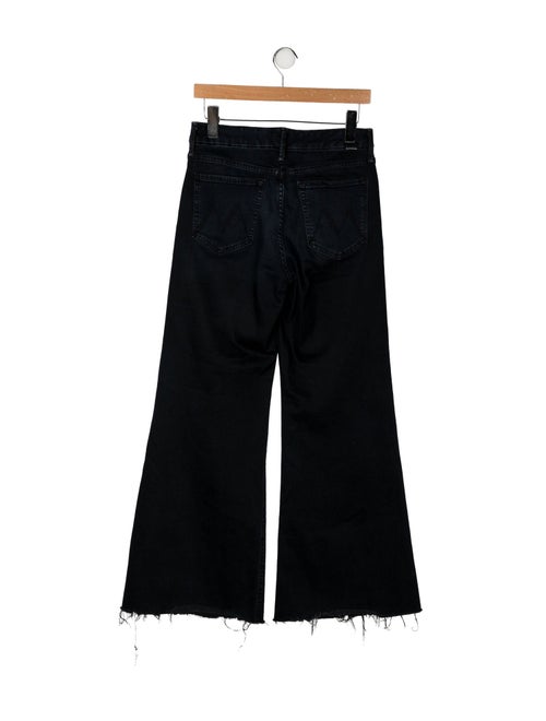 Mother Mid-Rise Wide Leg Jeans