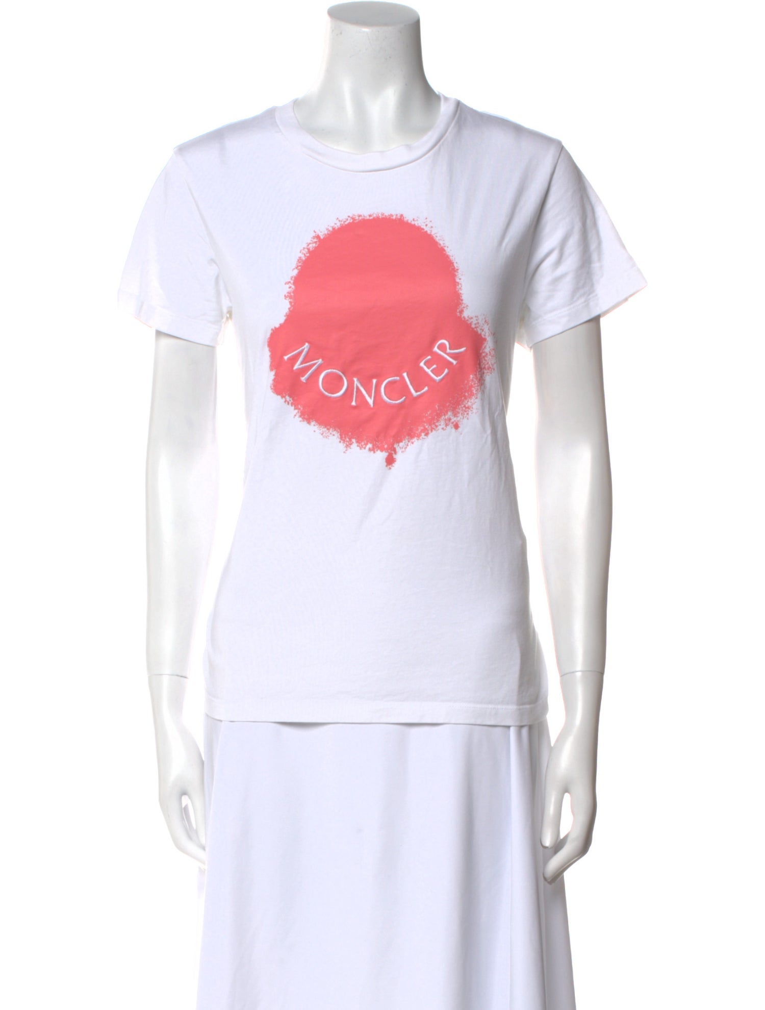 Moncler Graphic Print Crew Neck T-Shirt