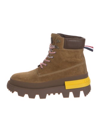 Moncler Suede Hiking Boots