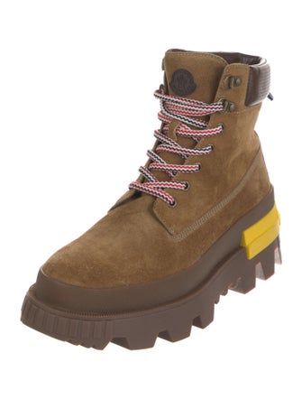 Moncler Suede Hiking Boots