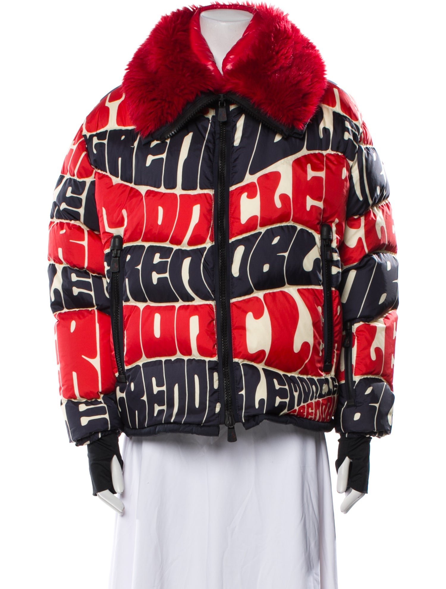 Moncler Nylon Printed Jacket