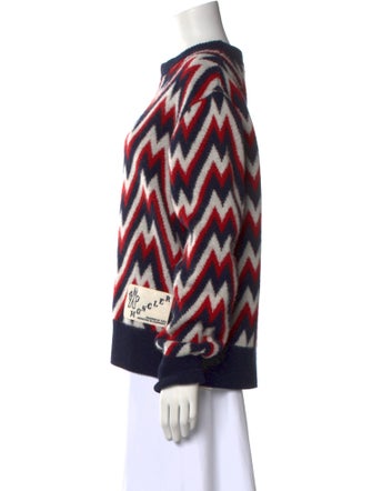 Moncler Wool Printed Sweater