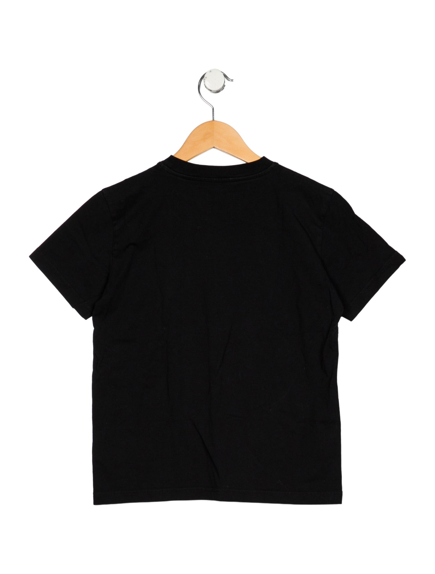 Moncler kid boys' black shirt