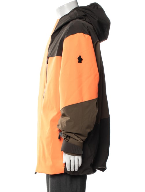 Moncler Colorblock Pattern Parka