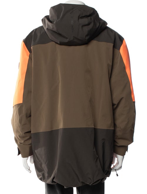 Moncler Colorblock Pattern Parka