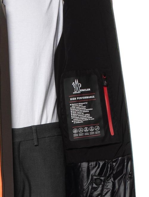 Moncler Colorblock Pattern Parka