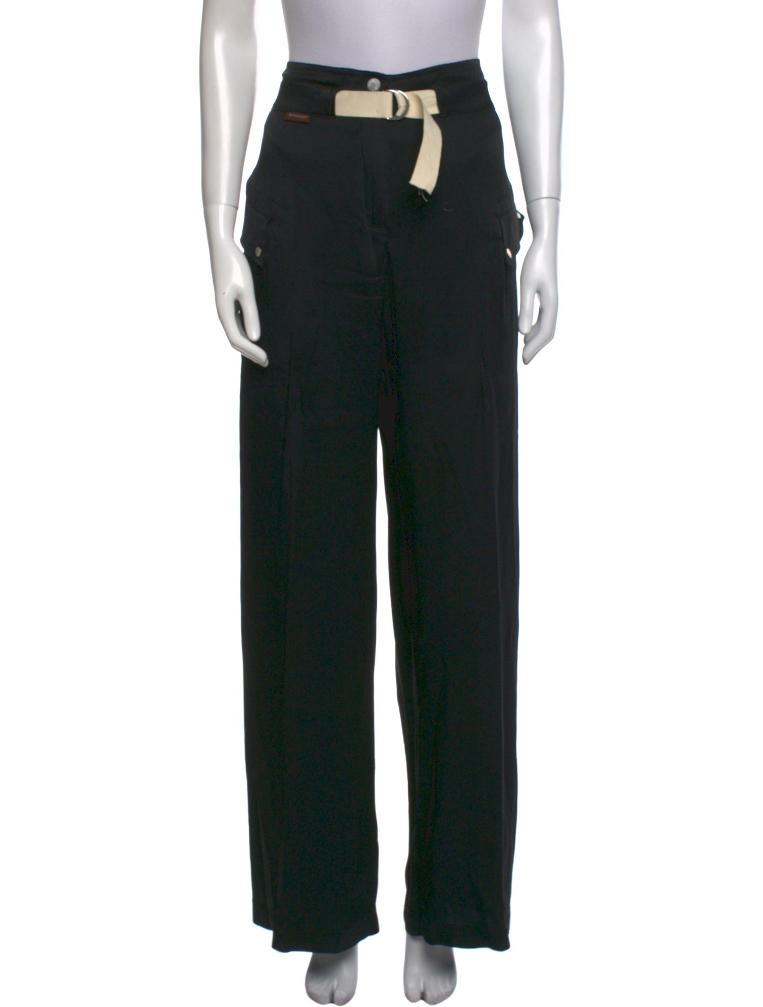 Moncler Virgin Wool Wide Leg Pants