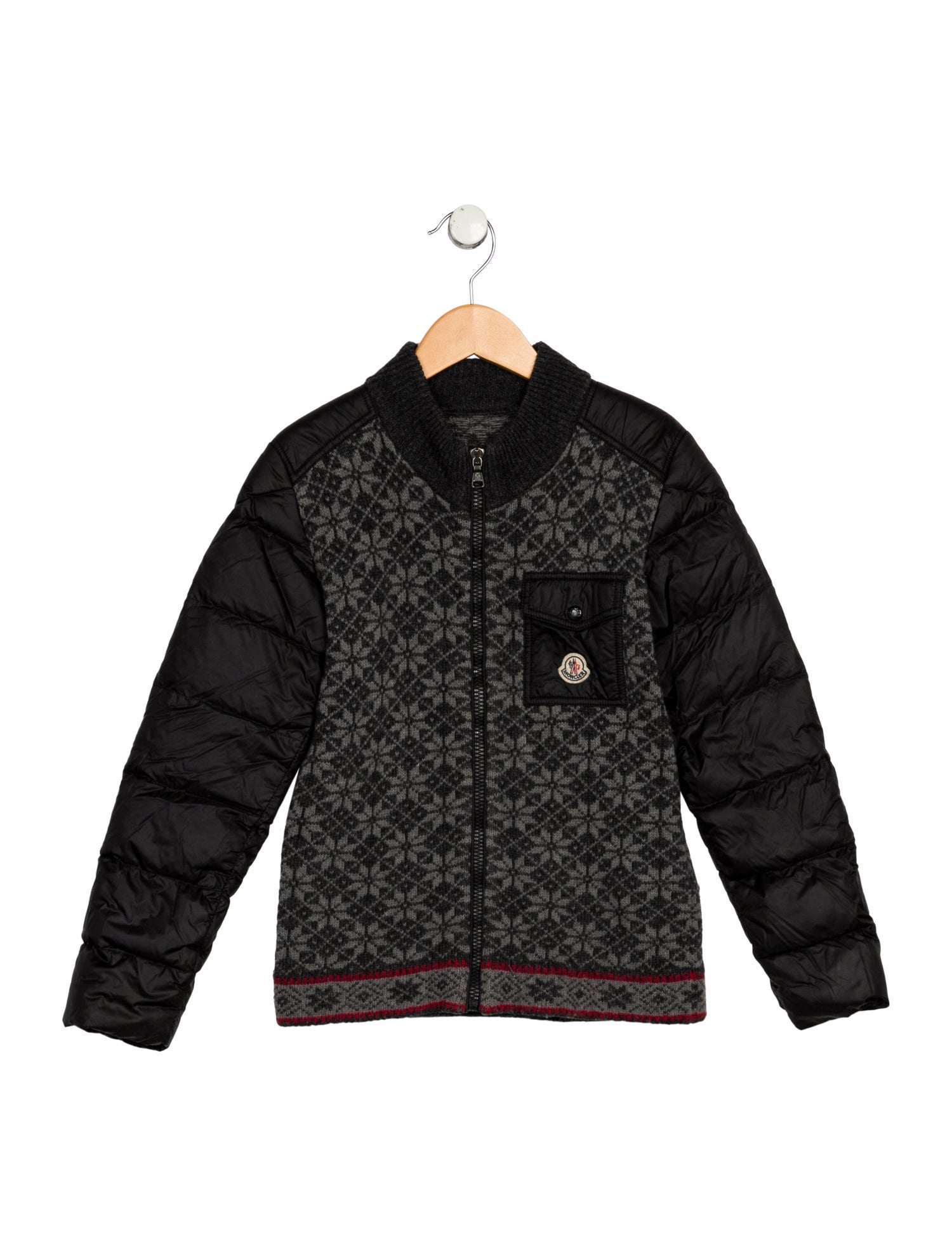 Moncler Kids Boys' Wool Jacket