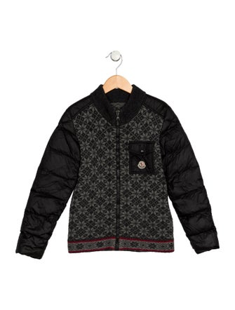 Moncler Kids Boys' Wool Jacket