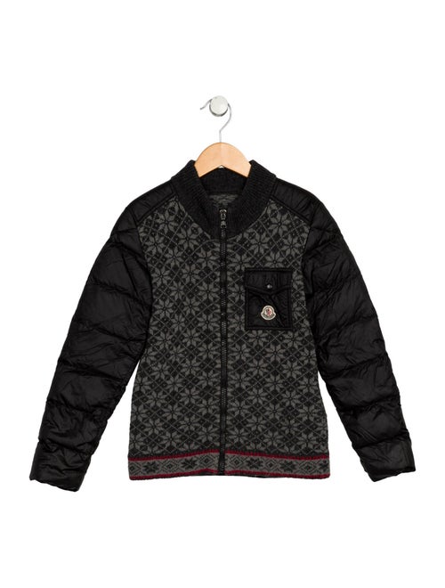 Moncler Kids Boys' Wool Jacket