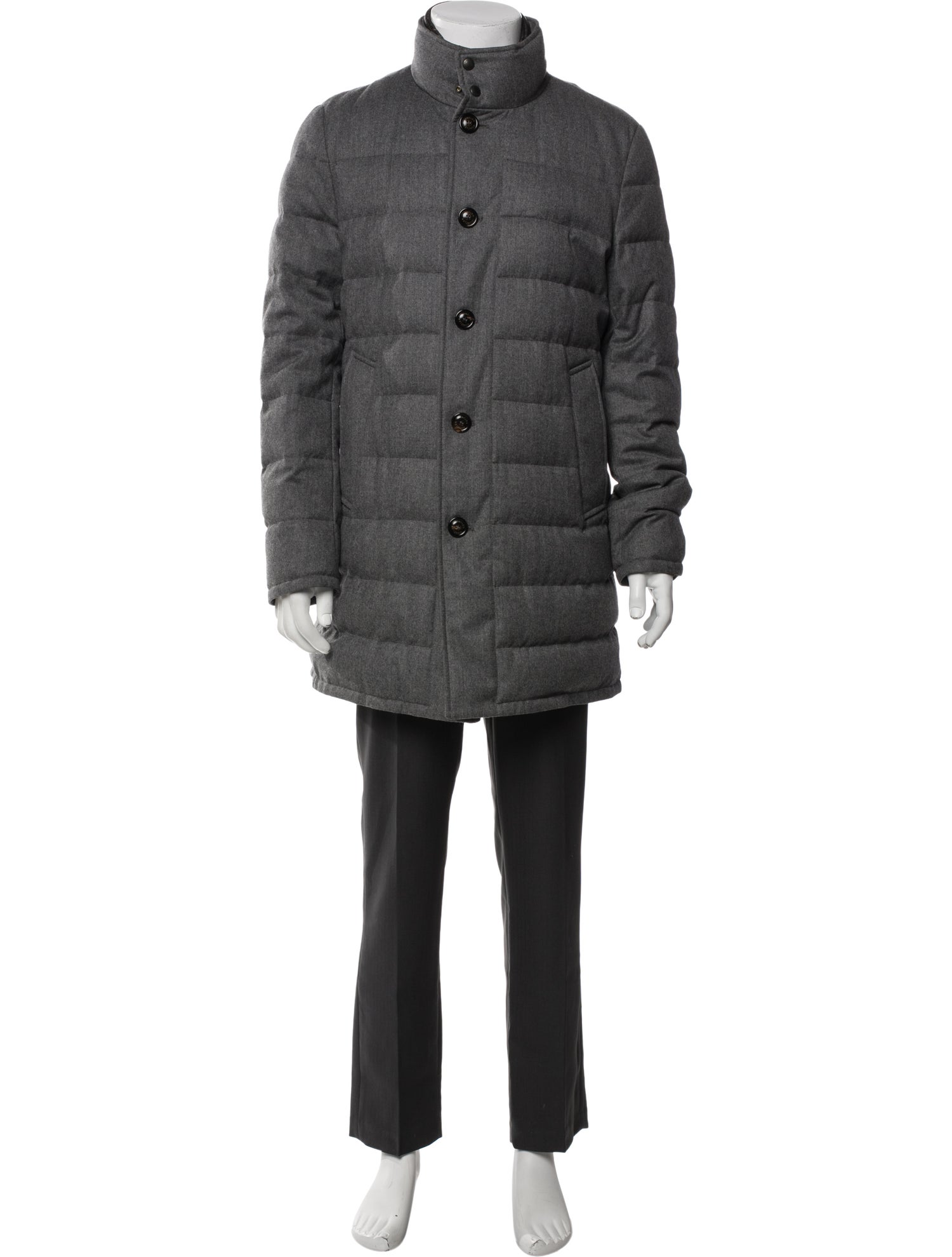 Moncler Wool Puffer Coat