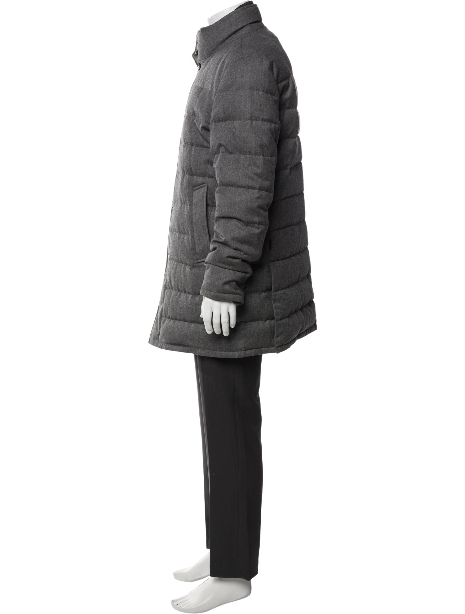 Moncler Wool Puffer Coat