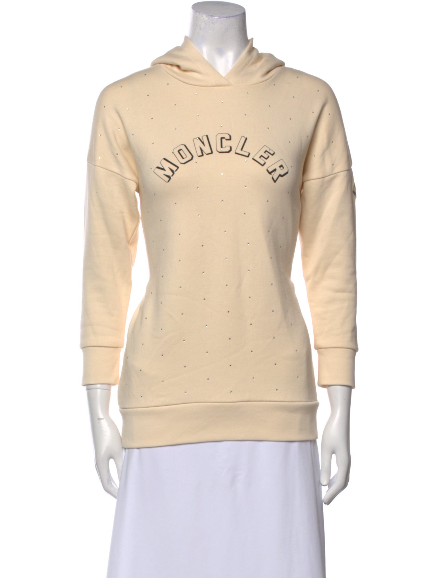 Moncler Graphic Print Mock Neck Sweatshirt