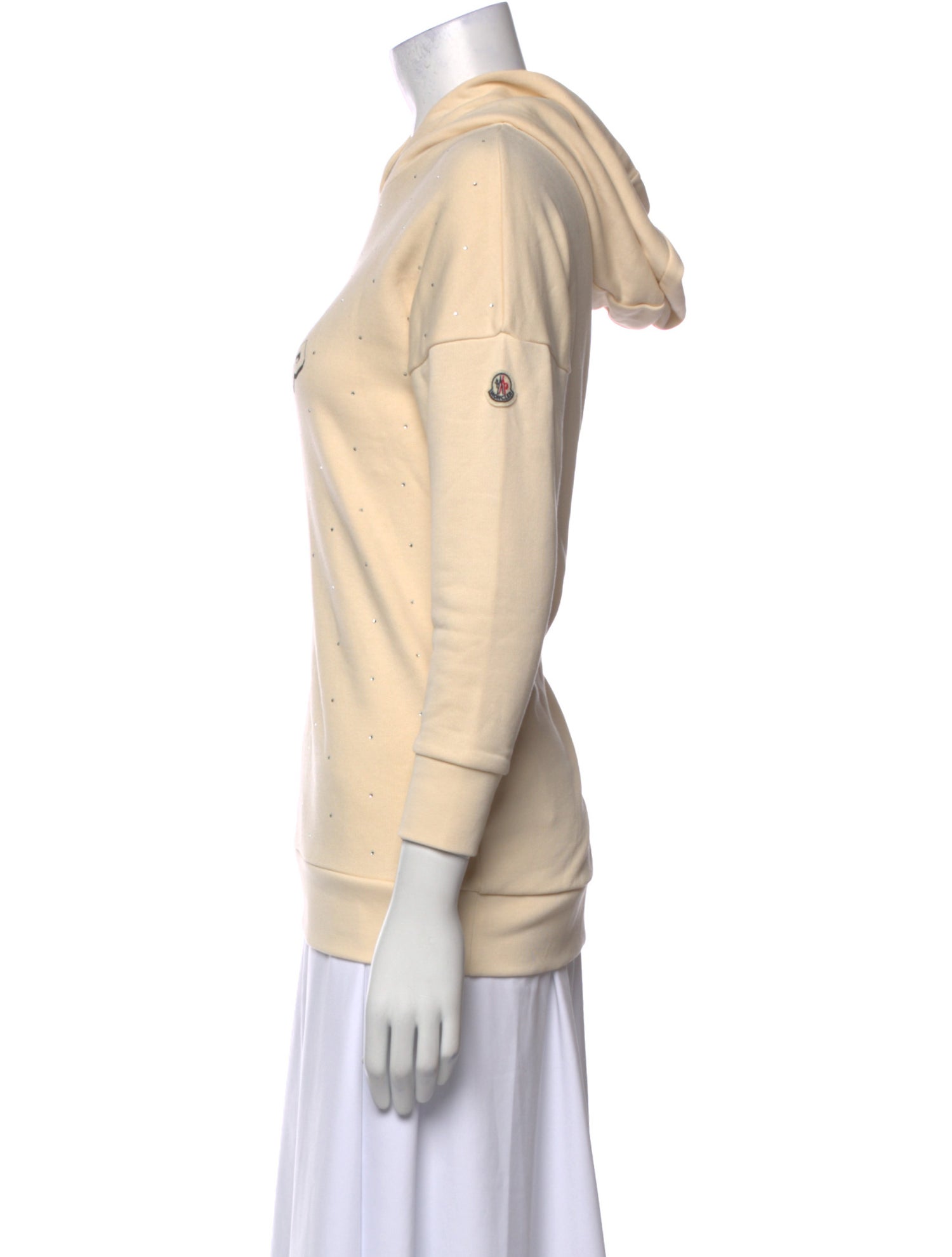 Moncler Graphic Print Mock Neck Sweatshirt