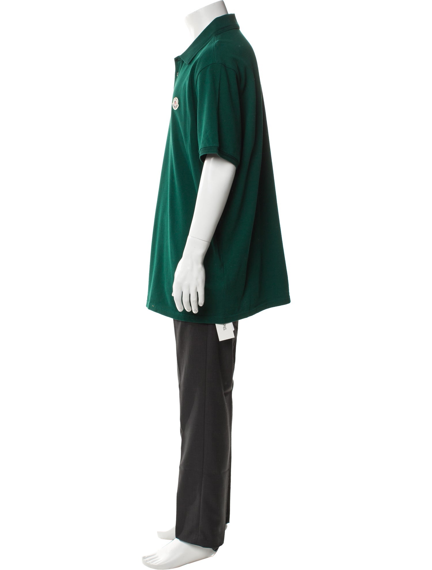 Moncler Collar Short Sleeve Polo Shirt