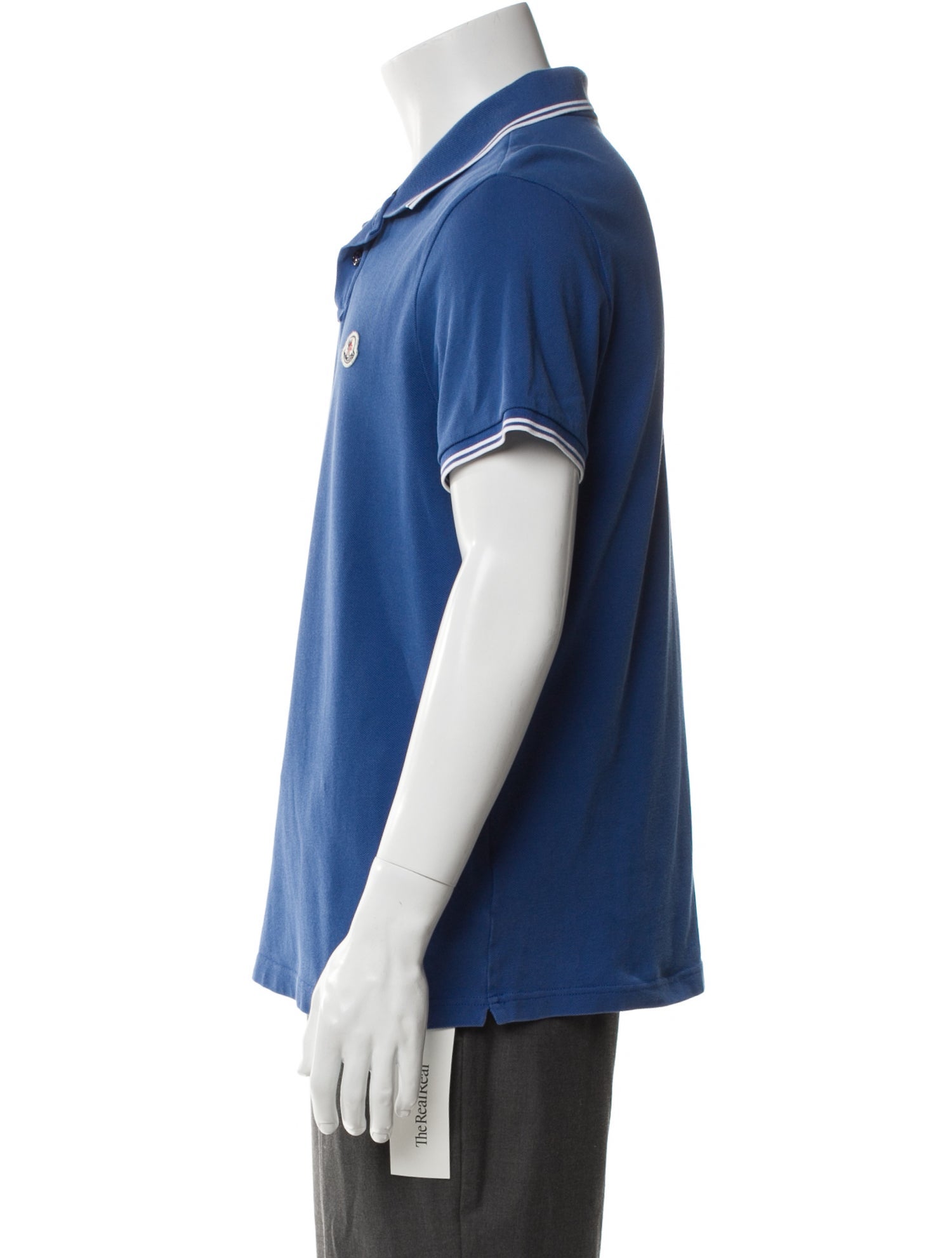 Moncler Crew Neck Short Sleeve Polo Shirt