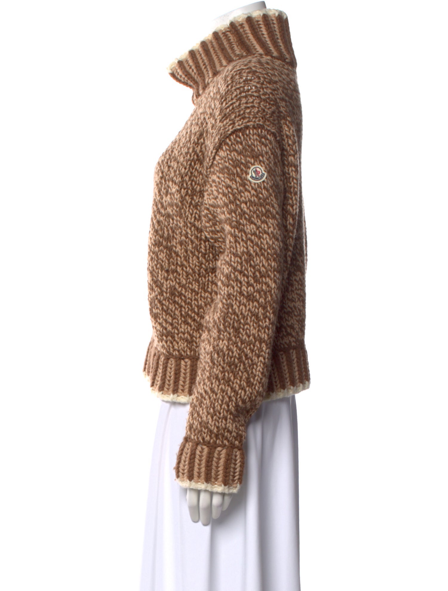 Moncler Virgin Wool Turtleneck Sweater