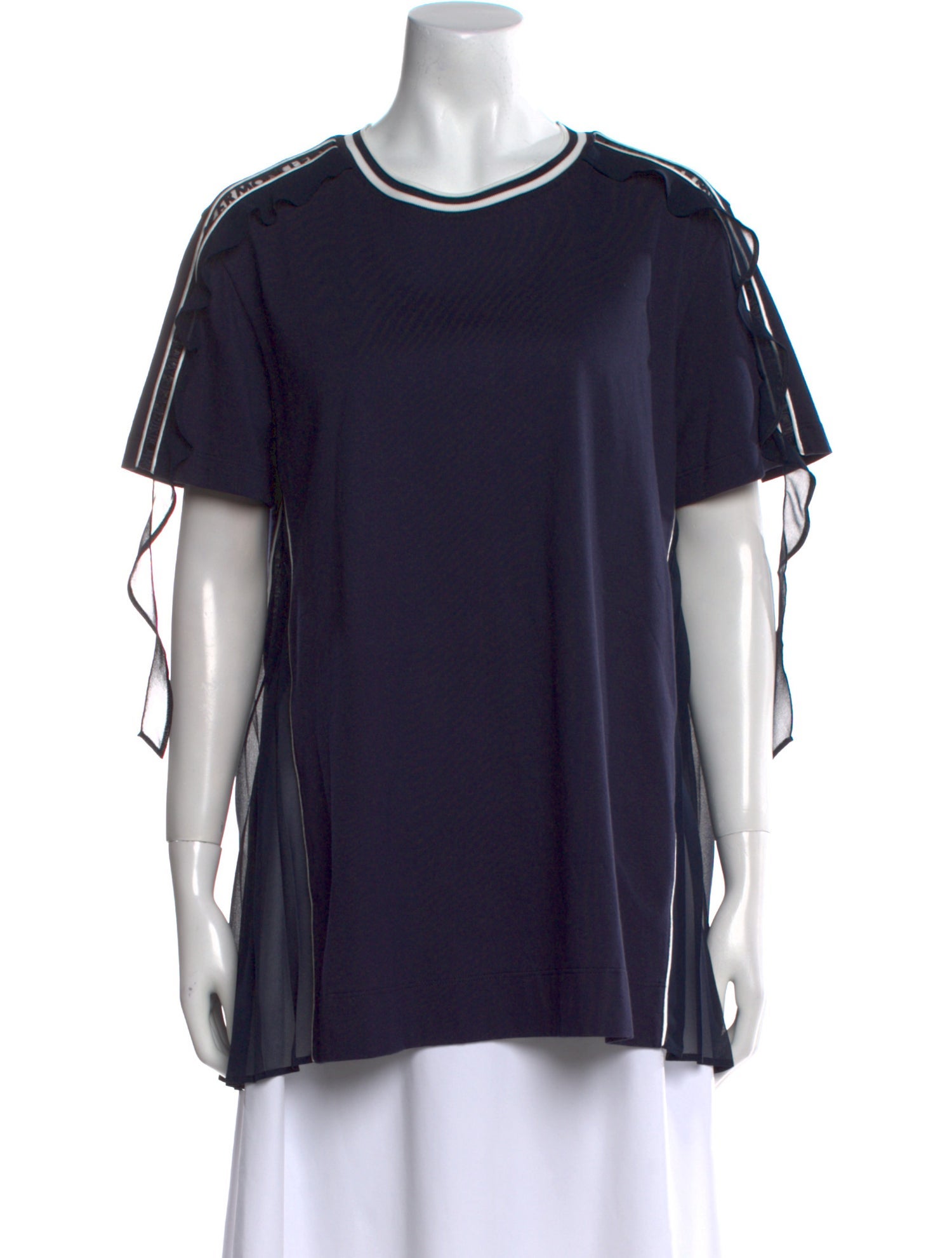 Moncler Crew Neck Short Sleeve Tunic