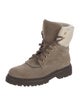 Moncler Suede Combat Boots