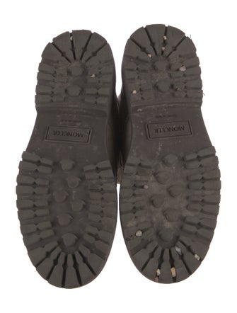 Moncler Suede Combat Boots