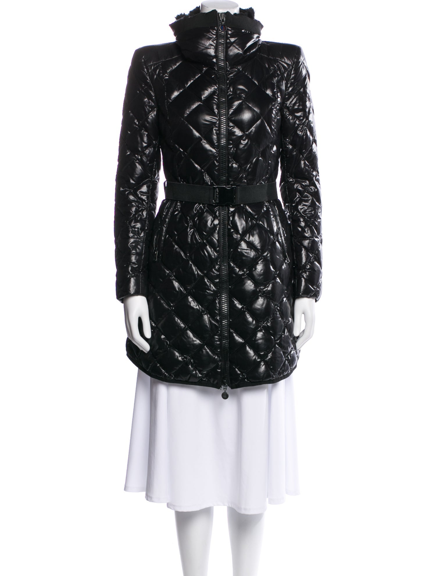 Moncler Down Printed Down Coat