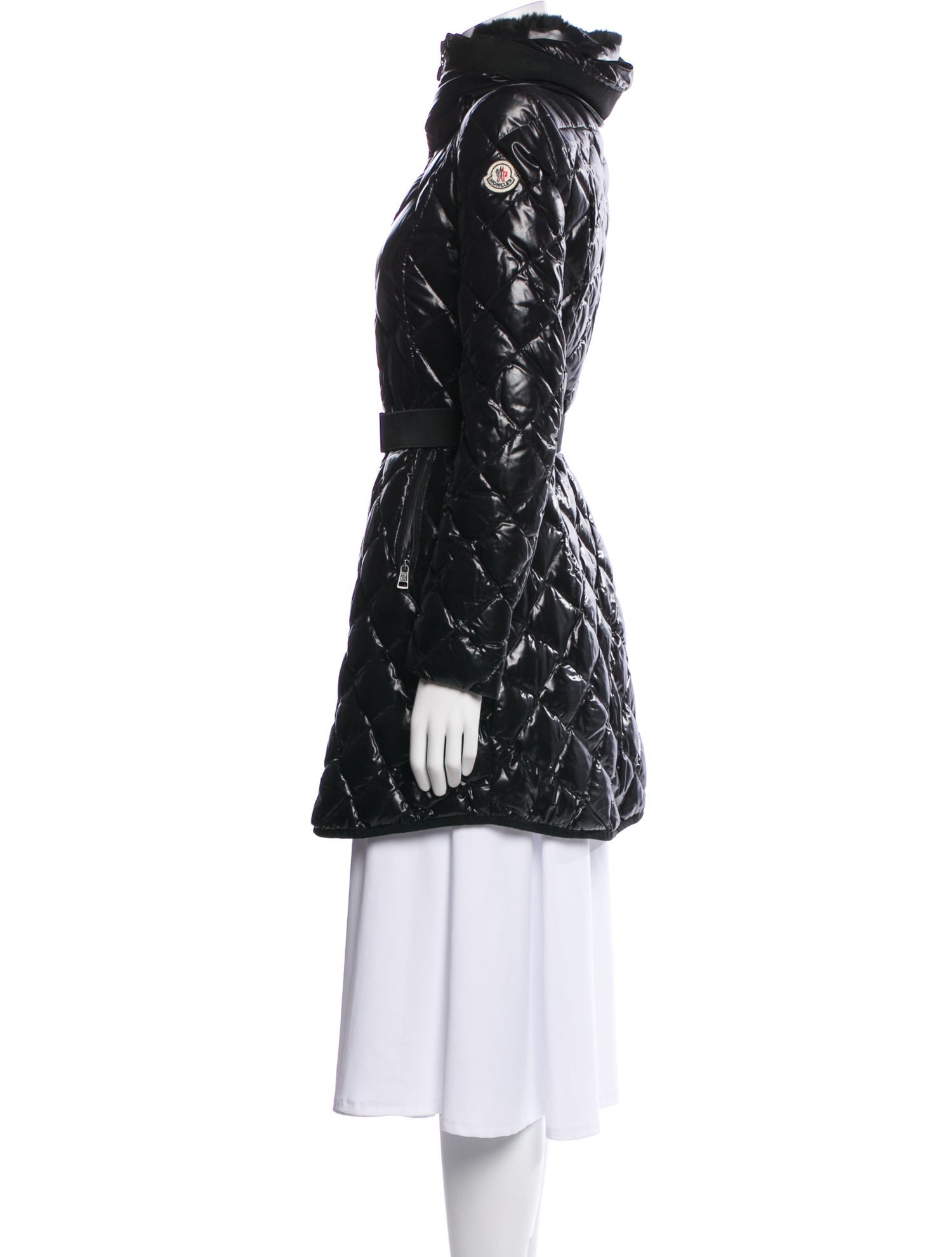 Moncler Down Printed Down Coat