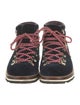 Moncler Suede Lace-Up Boots