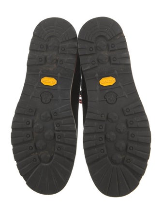 Moncler Suede Lace-Up Boots