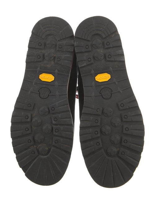 Moncler Suede Lace-Up Boots