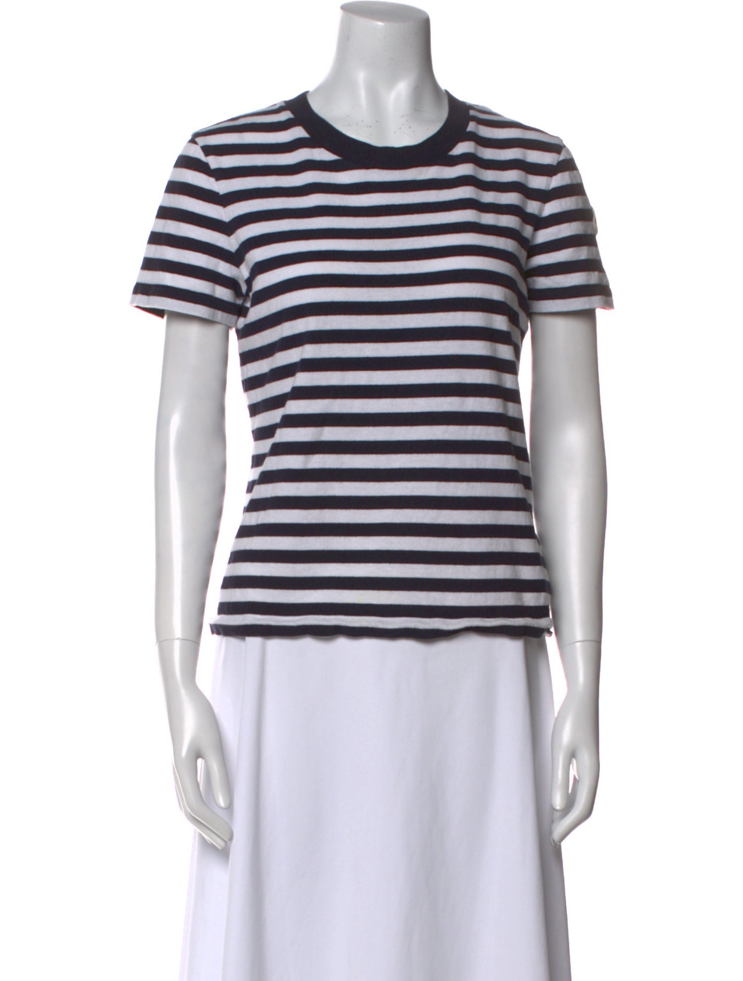 Moncler Striped Crew Neck T-Shirt