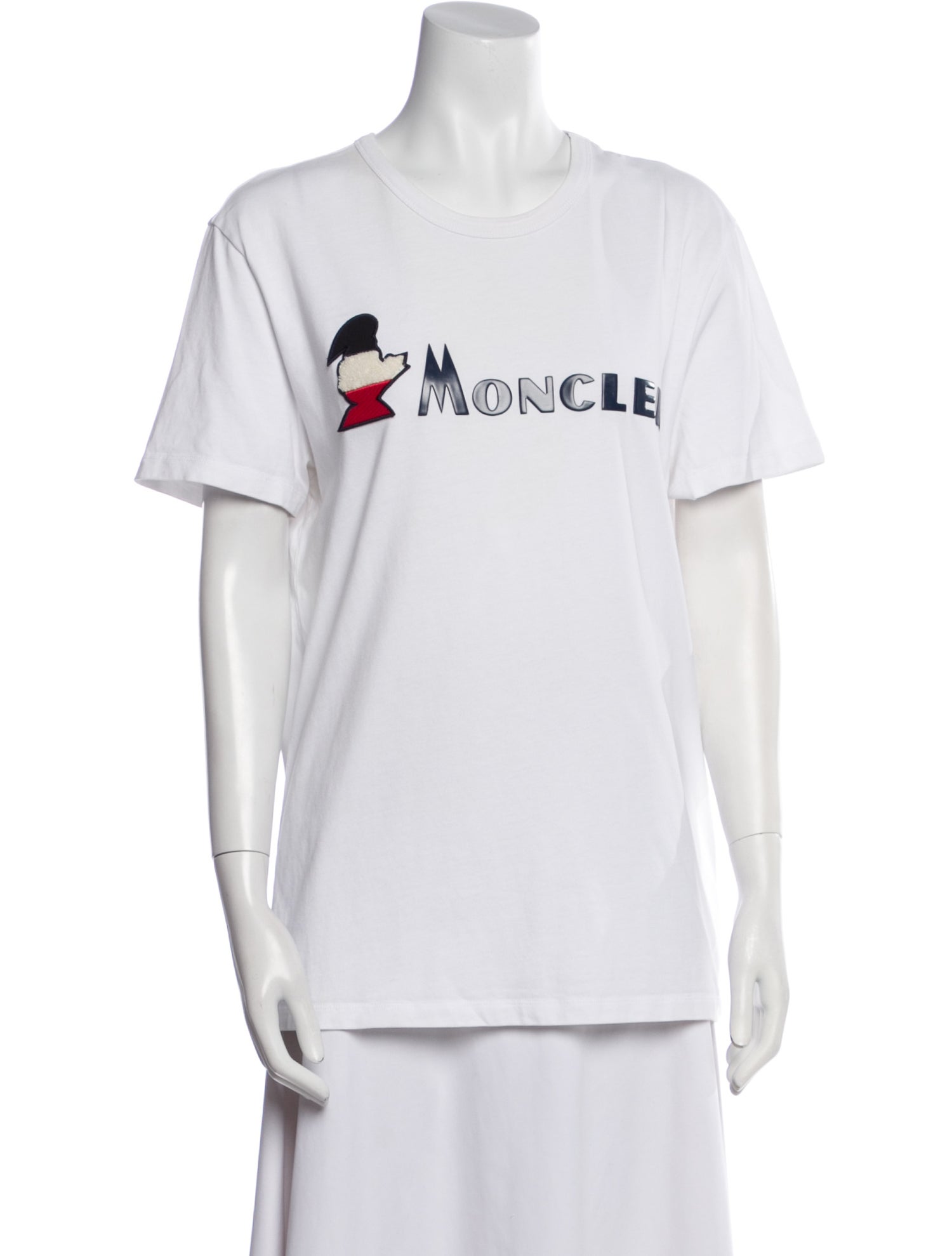 Moncler Graphic Print Crew Neck T-Shirt