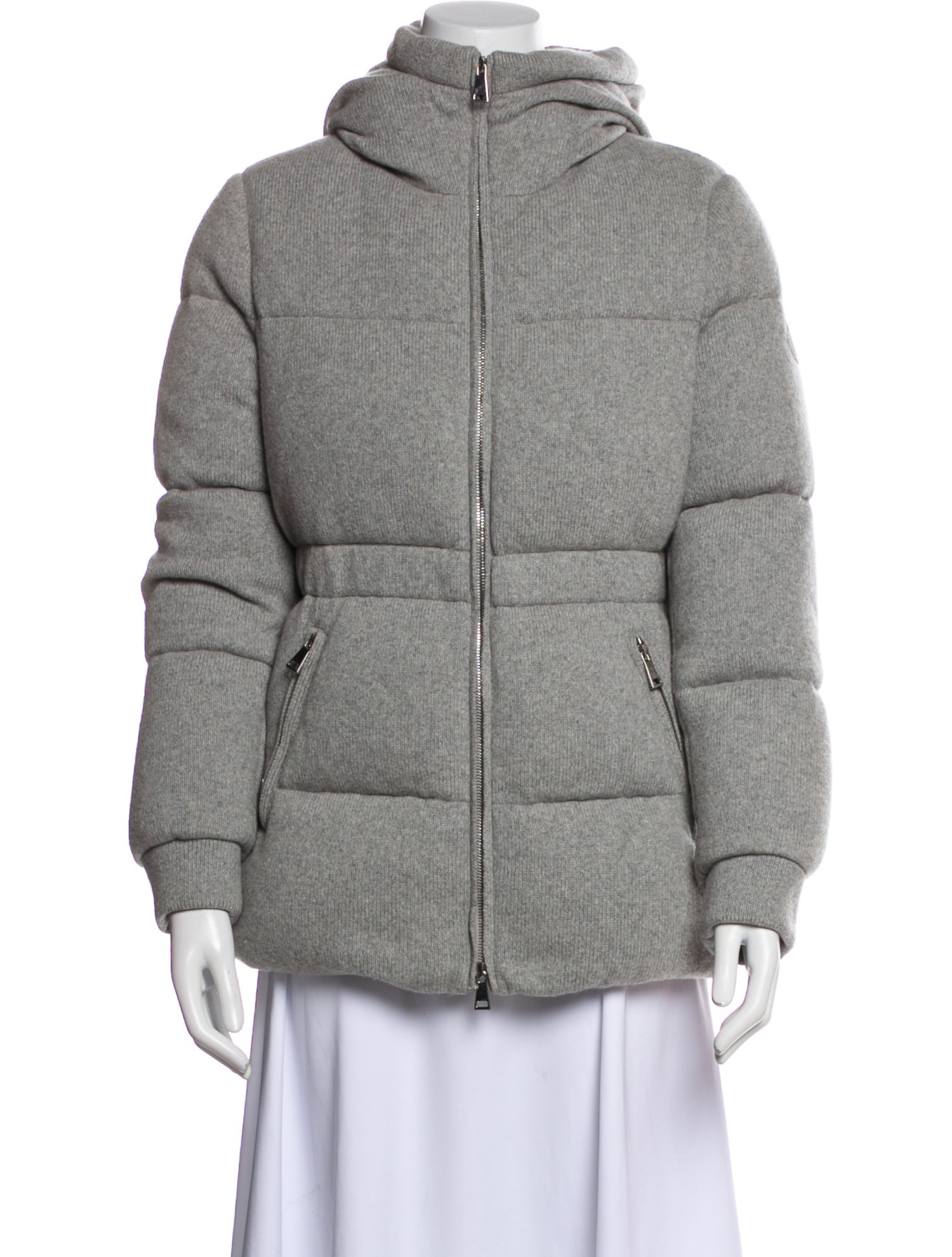 Moncler Cashmere Down Coat