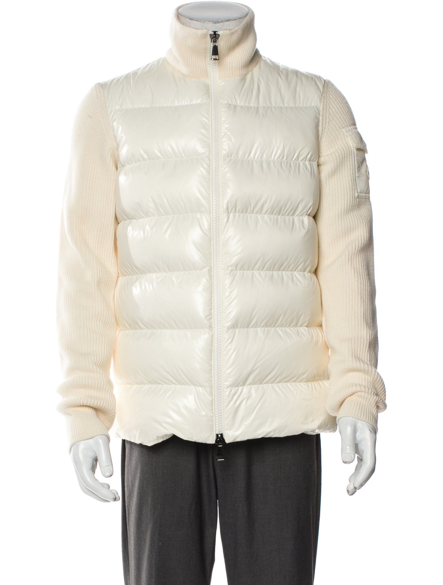 Moncler Virgin Wool Puffer Coat