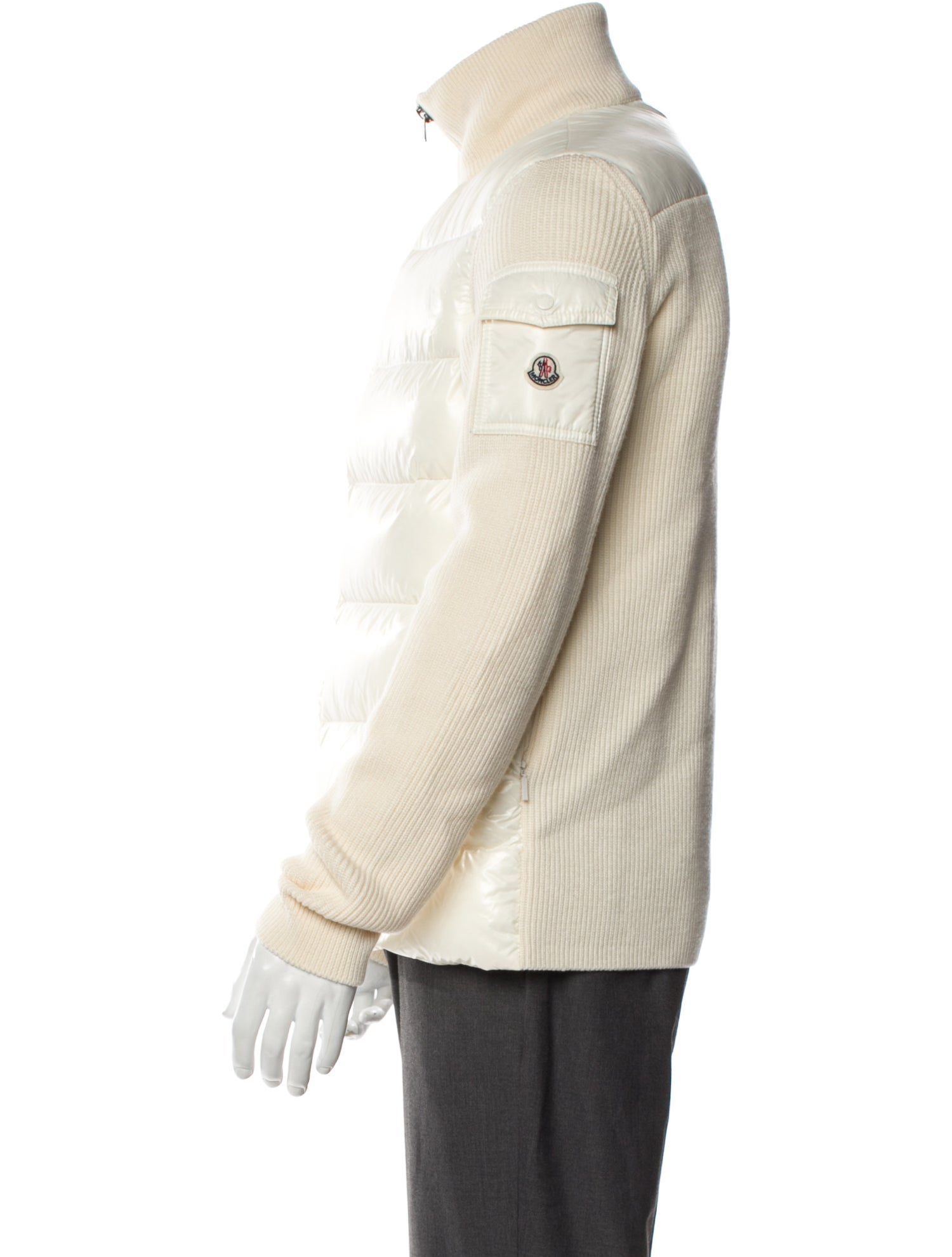 Moncler Virgin Wool Puffer Coat