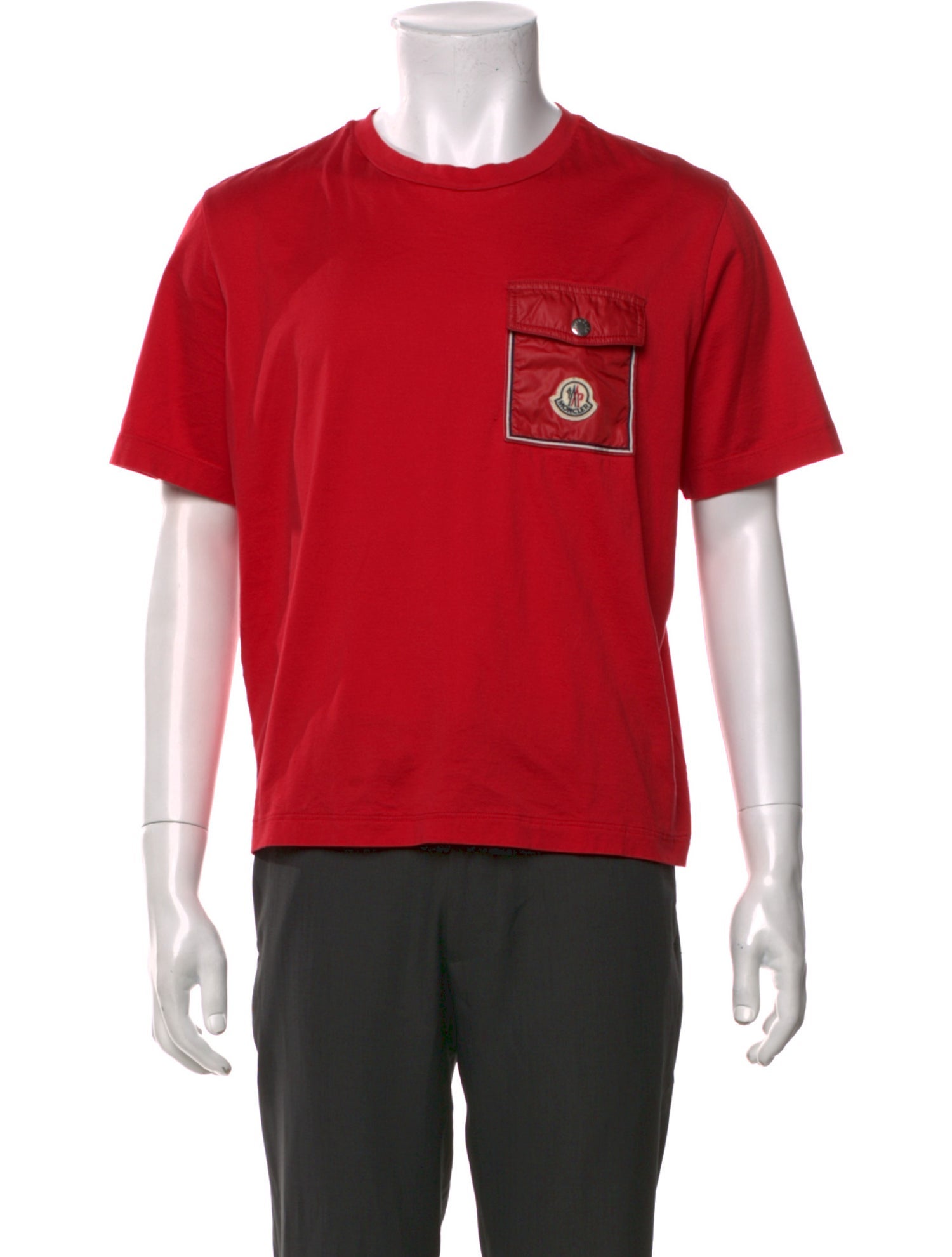 Moncler Graphic Print Crew Neck T-Shirt