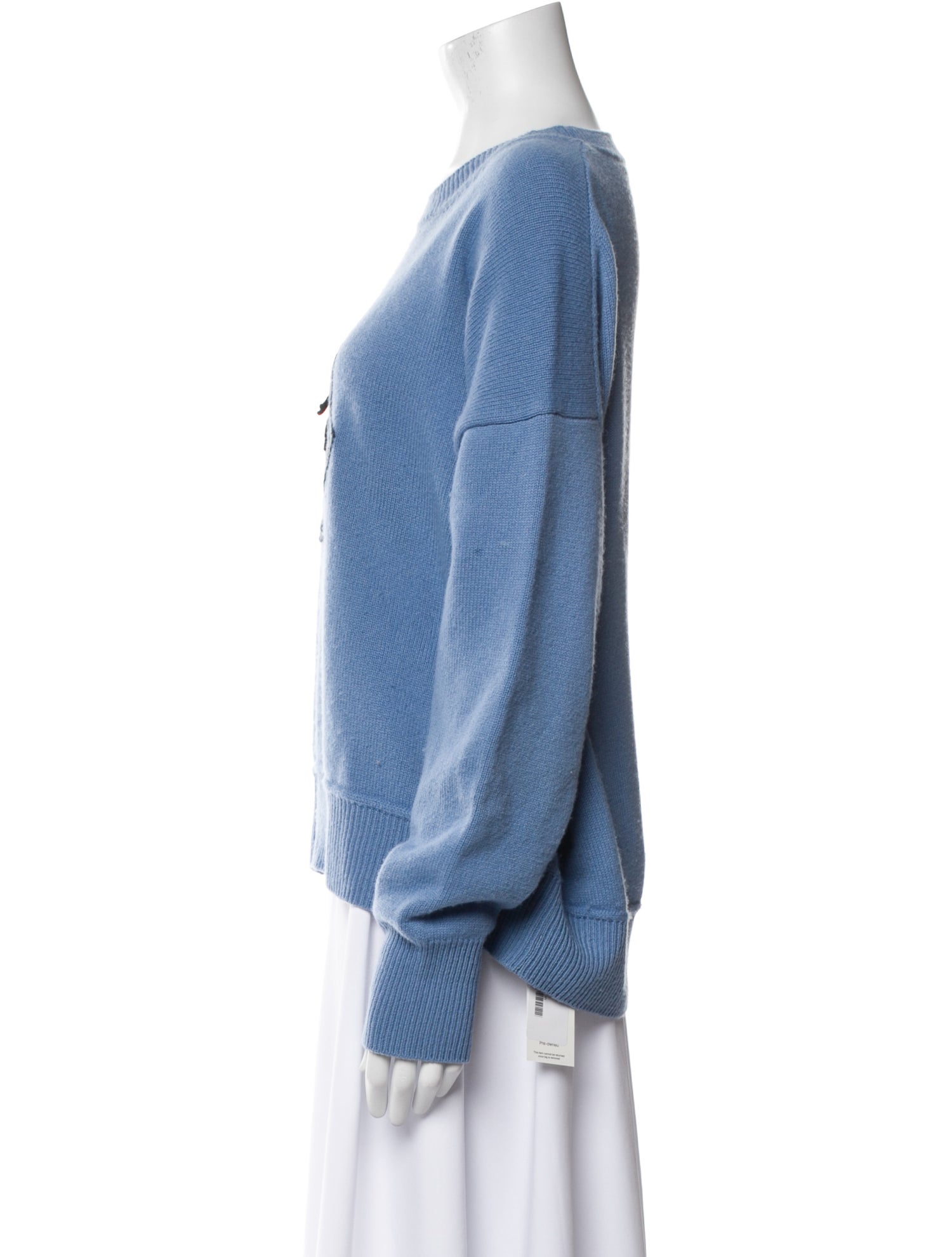 Moncler Virgin Wool Graphic Print Sweater