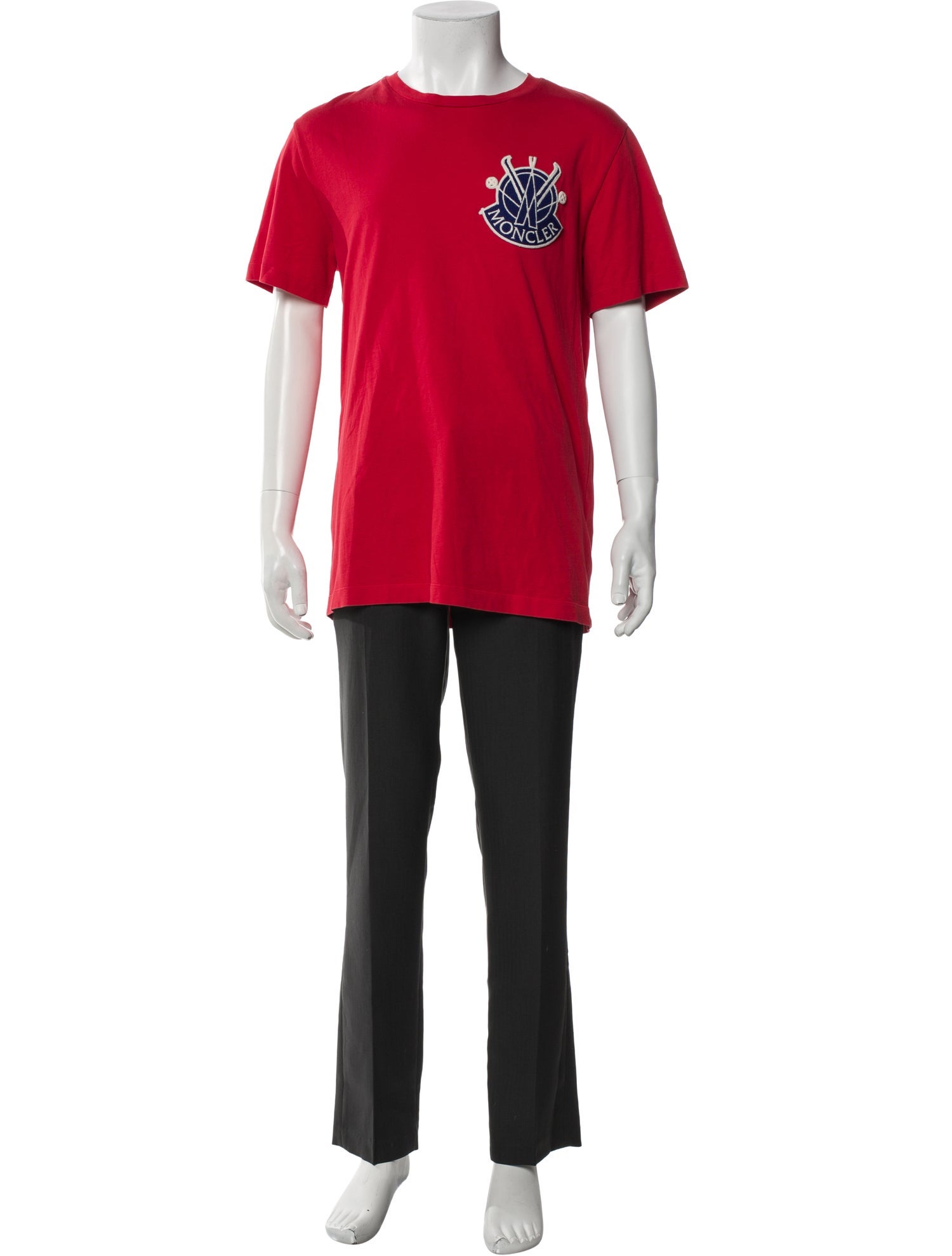 Moncler Graphic Print Crew Neck T-Shirt