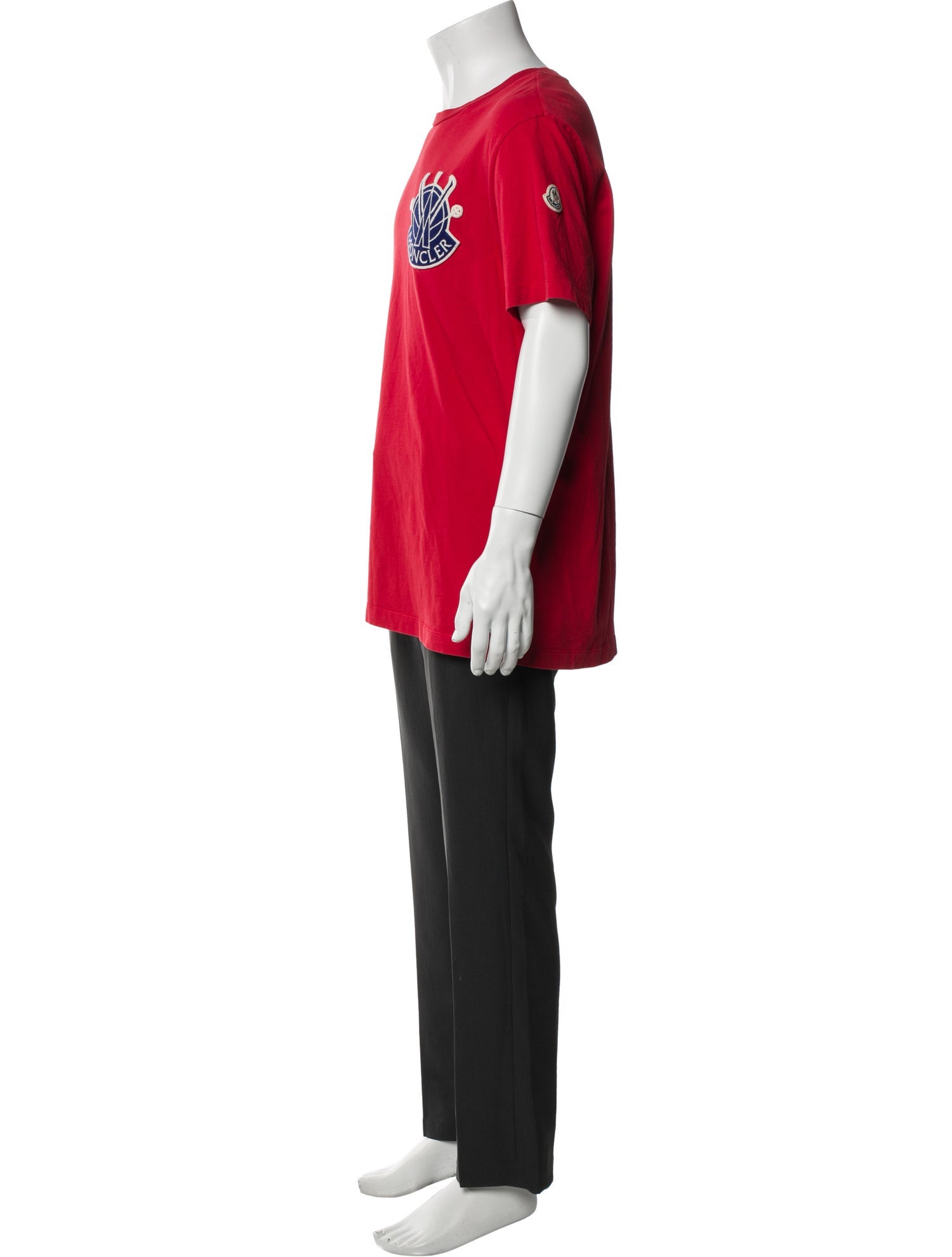 Moncler Graphic Print Crew Neck T-Shirt