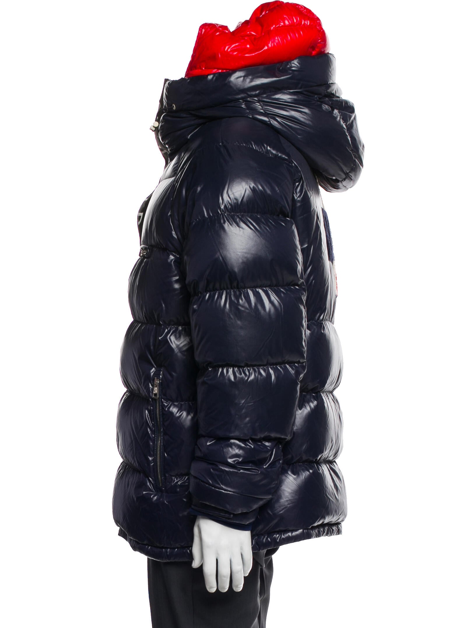 Moncler Graphic Print Puffer Coat