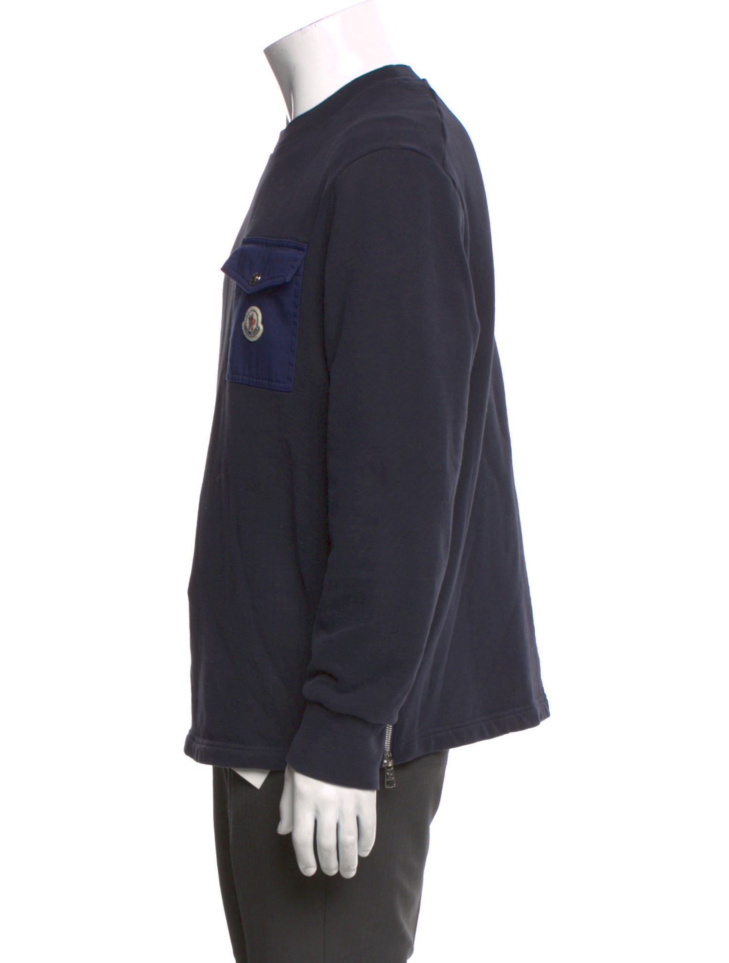 Moncler Graphic Print Crew Neck Sweatshirt