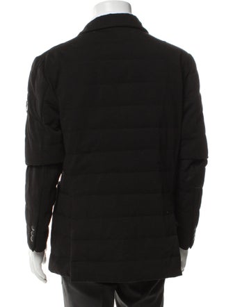 Moncler Virgin Wool Peacoat