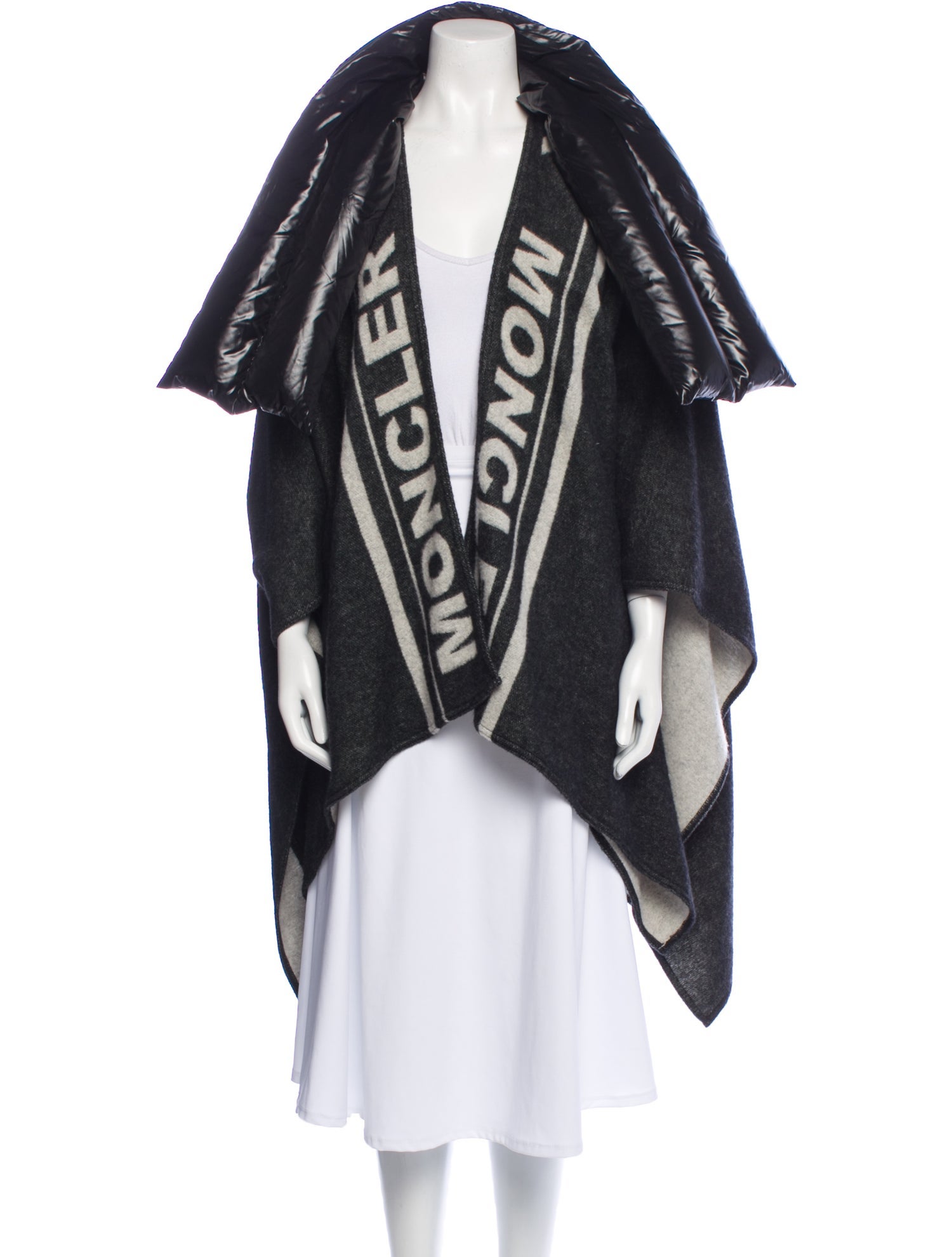 Moncler Wool Printed Coat