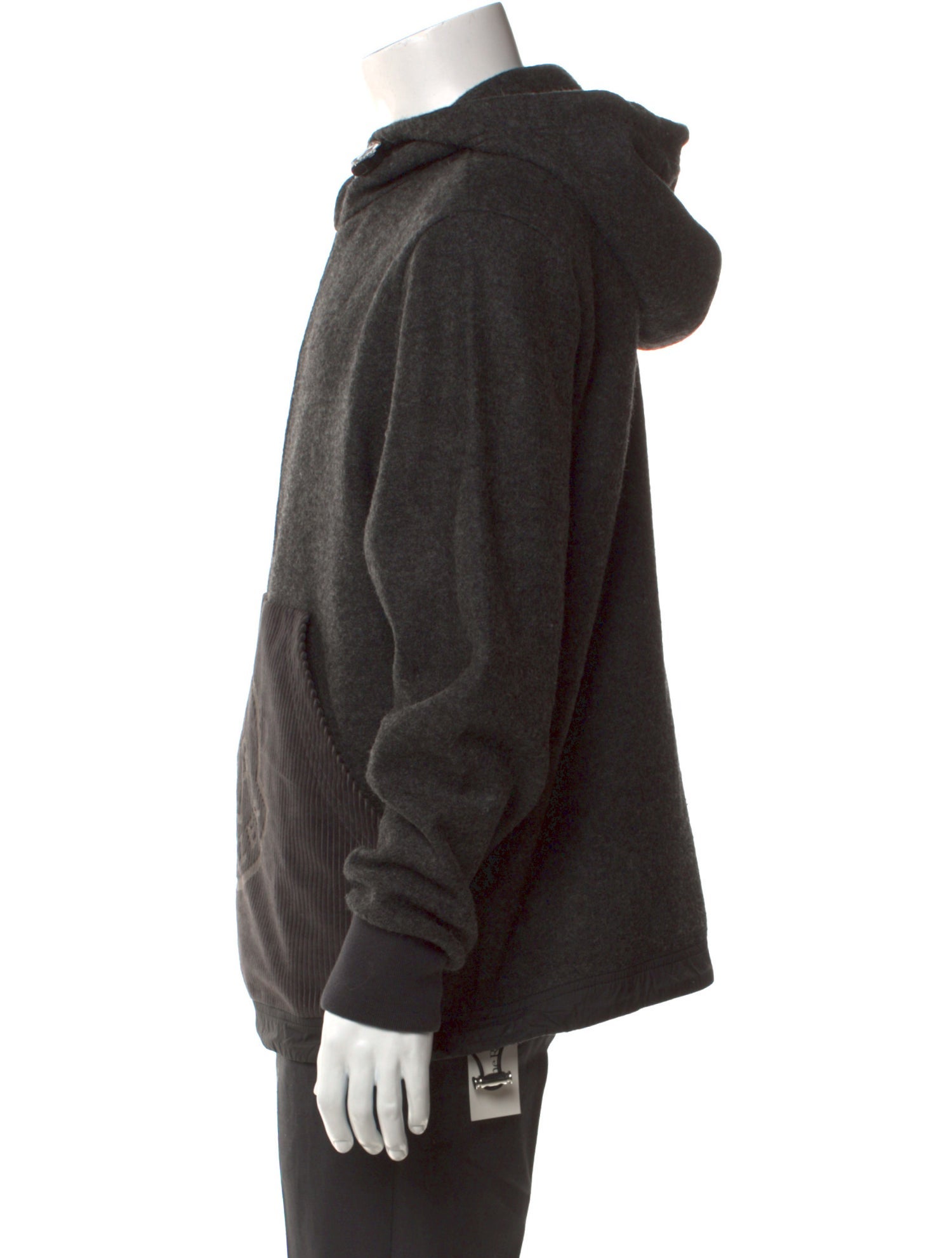 Moncler Virgin Wool Graphic Print Hoodie